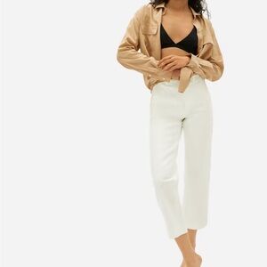 Straight Leg Crop Pant from Everlane